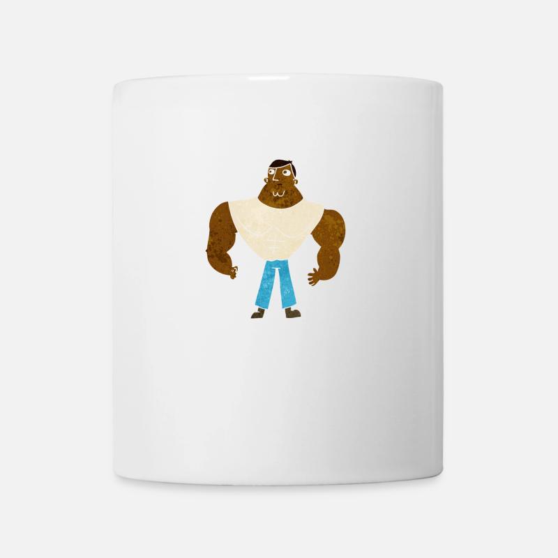 muscleman - Mug - white