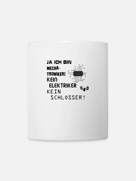 I am a mechatronics engineer! - Mug - white