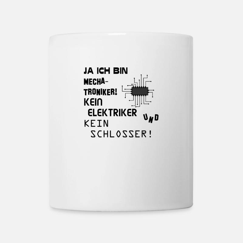 Je suis un ingénieur en mécatronique! - Mug blanc - blanc