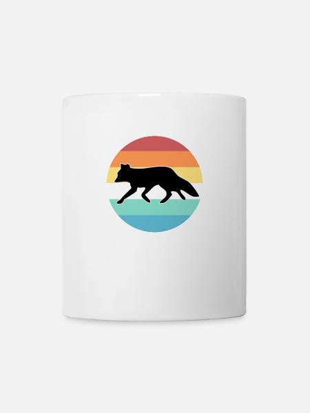 Fuchs - Tasse - Weiß