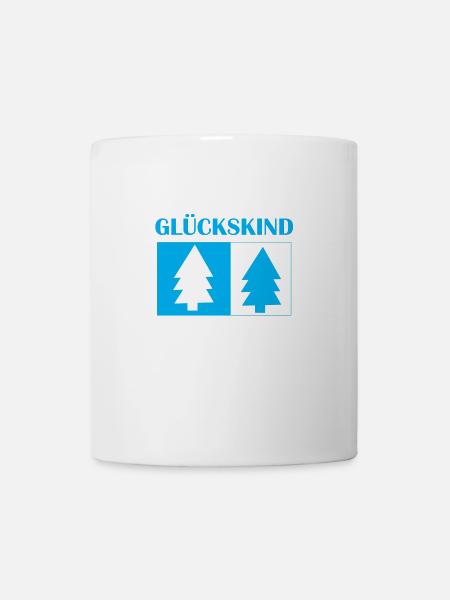 Glückskind - Mug blanc - blanc