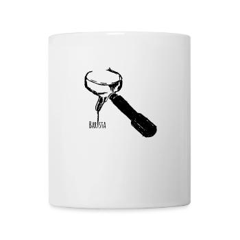 Porte-filtre "Barista" - Mug blanc - blanc - Devant