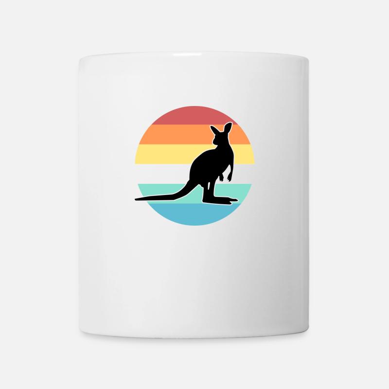 Kangaroo - Tasse - Weiß