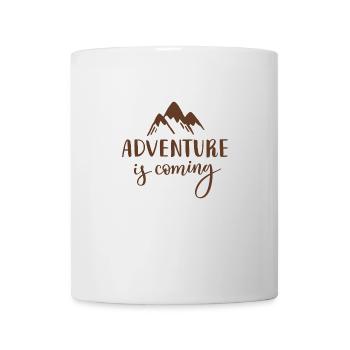 L'aventure arrive - Mug blanc - blanc - Devant