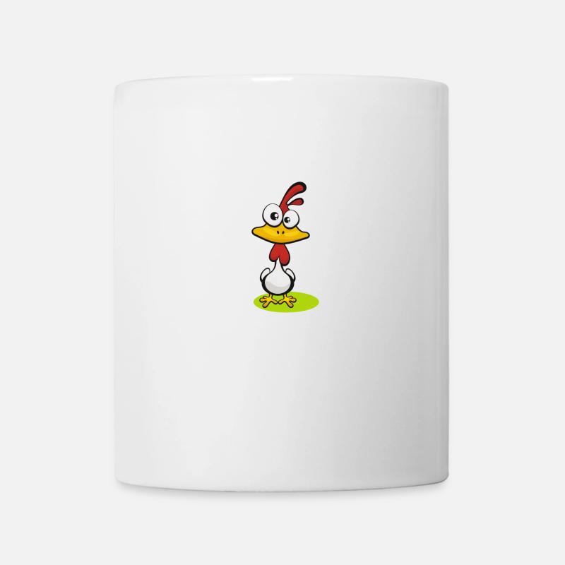 Canard drôle - Mug blanc - blanc