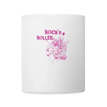 Roller skates roller shirt gift rock childhood - Mug - white - Front