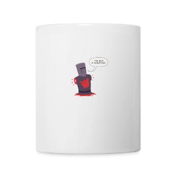 tis but a scratch 618eff60 d75b 11e8 8ff4 5db2e669 - Mug blanc - blanc - Devant