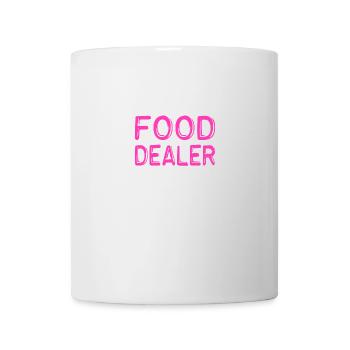 Cooler Polices Fooddealer Design Idée cadeau - Mug blanc - blanc - Devant