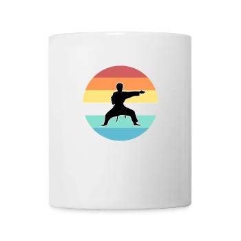 Karaté - Mug blanc - blanc - Devant
