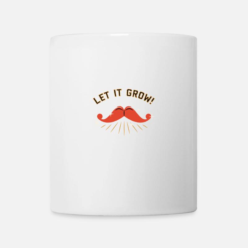 Let it grow! - Tasse - Weiß