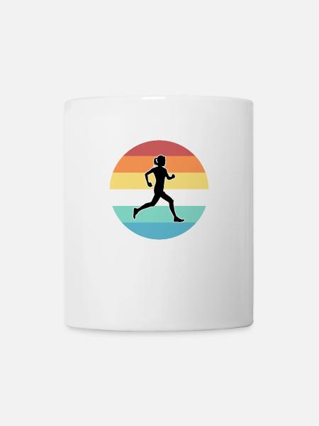 Joggen - Tasse - Weiß