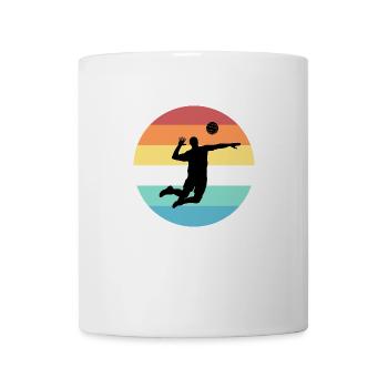 Volleyball players - Mug - white - Front