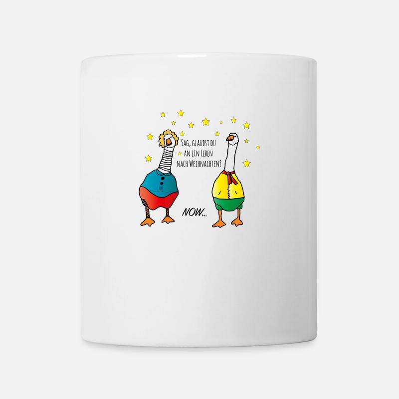 Weihnachtsgans - Tasse - Weiß