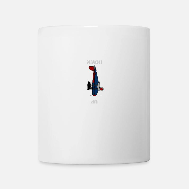avion - Mug blanc - blanc