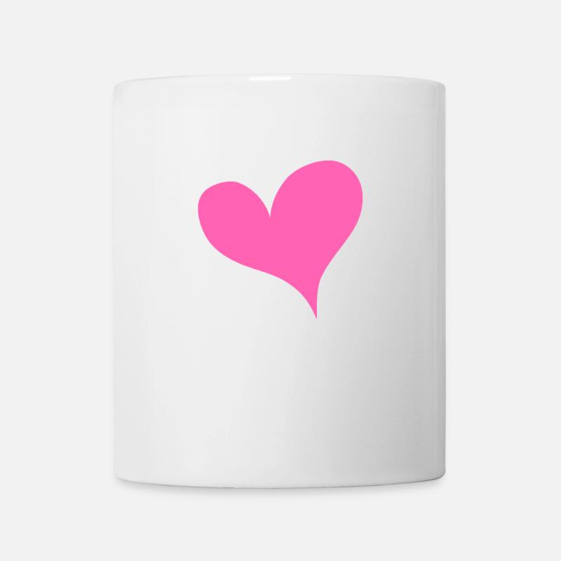Heart Pink Gift - Mug - white