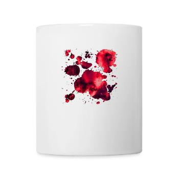 gxp psychedelic color gradient pattern WF red - Mug - white - Front
