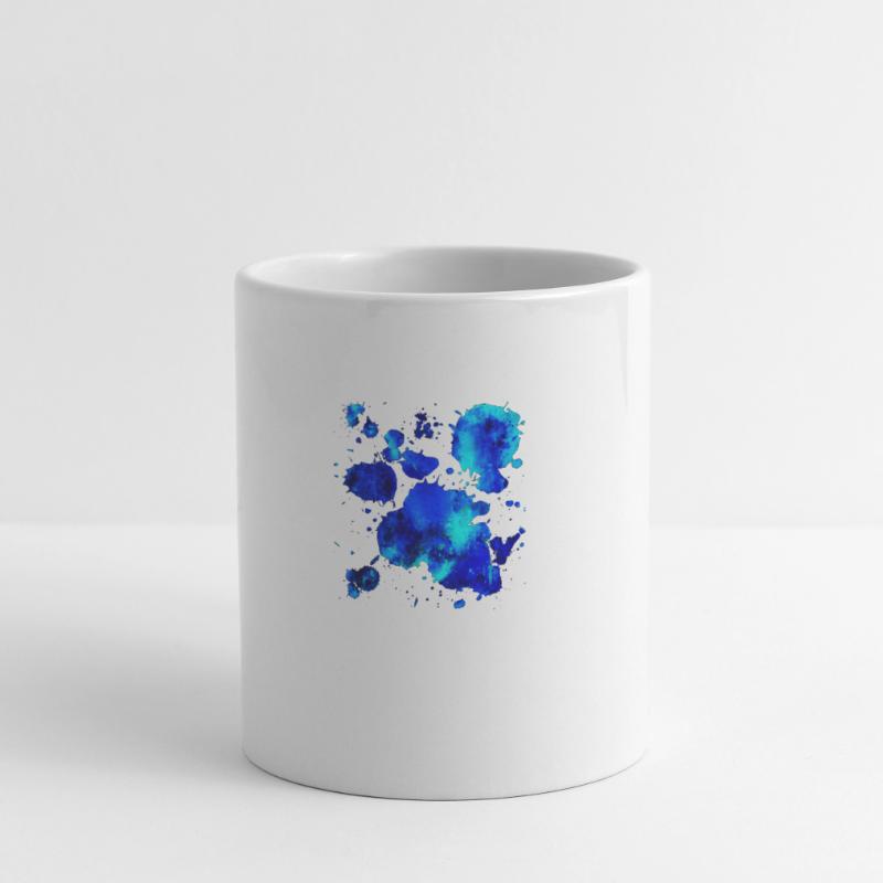 gxp psychedelic color gradient pattern WF blue Mug