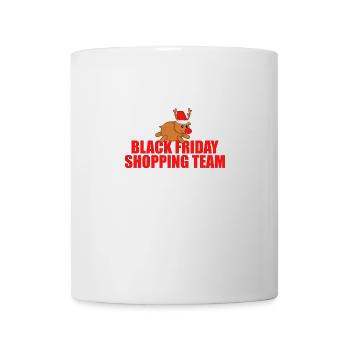 Christmas Black Friday Shopping Team - Gift - Mug - white - Front