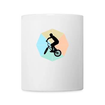 BMX - Tasse - Weiß - Vorne