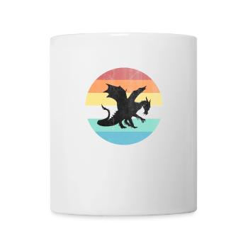 Drache - Tasse - Weiß - Vorne