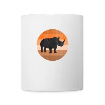 Nashorn - Tasse - Weiß - Vorne