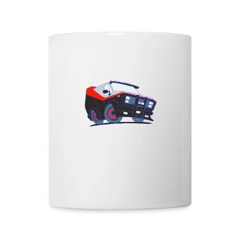 Une camionnette - Mug blanc - blanc - Devant