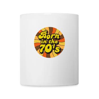 Born in the 70's - Mug - white - Front