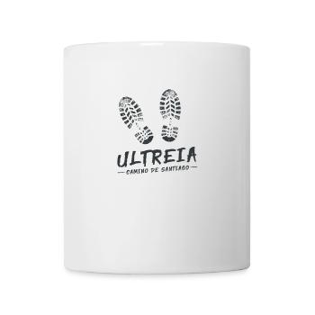 Camino de Santaigo. Jakobsweg. Ultreia T-Shirt Tee - Tasse - Weiß - Vorne