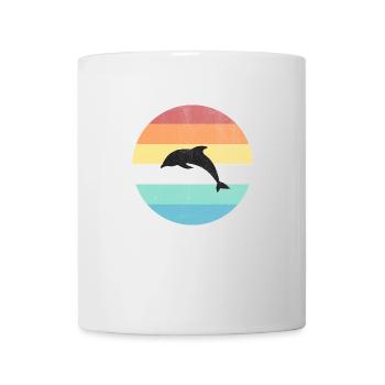 Delphin - Tasse - Weiß - Vorne