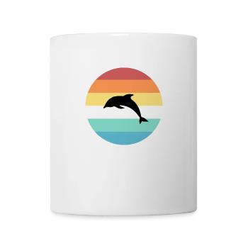 Delphin - Tasse - Weiß - Vorne