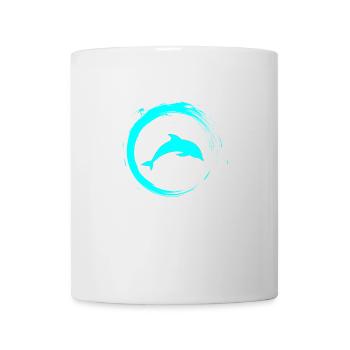 Delphin - Tasse - Weiß - Vorne