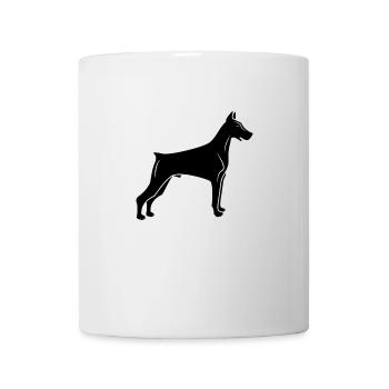 Doberman - Mug blanc - blanc - Devant