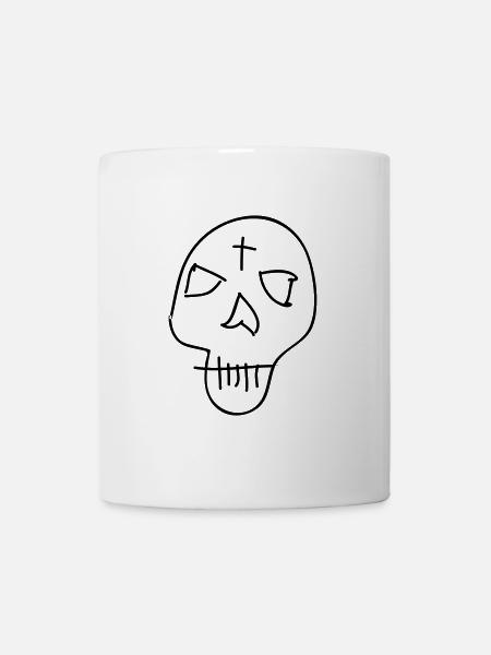 Skull - Mug - white