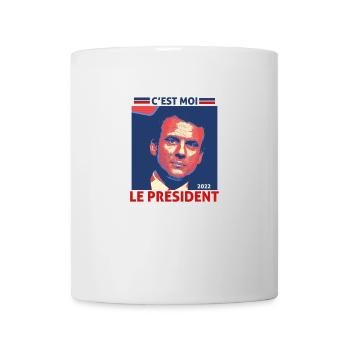 Emmanuel Macron the 2022 Presidential President - Mug - white - Front