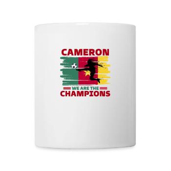 Kamerun Fußball 2022 Anhänger des kamerunischen Fußballs - Tasse - Weiß - Vorne