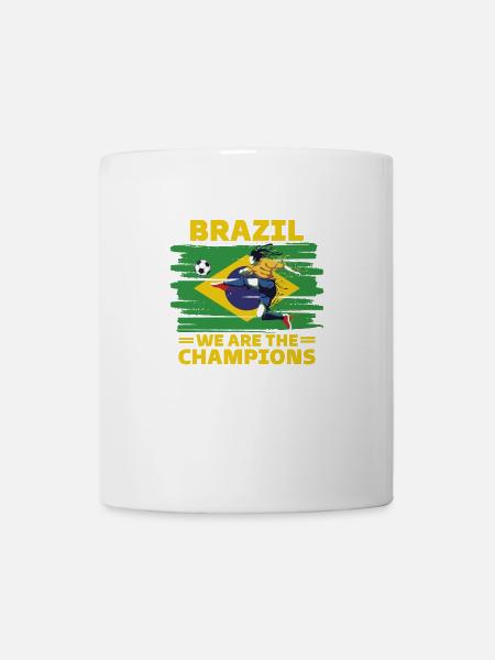 Brésil Football 2022 supporter de Brésil foot - Mug blanc - blanc