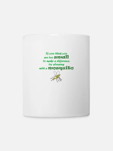 Dinge verändern - Moskitos - Humor - Tasse - Weiß