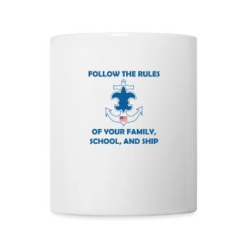 Seepfadfindergesetz Gelübde - Tasse - Weiß - Vorne
