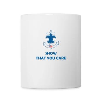 Scouts de mer Loi Vœu - Mug blanc - blanc - Devant