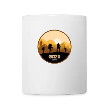 GR20 Grande Randonnée Corse trekking marche - Mug blanc - blanc - Devant