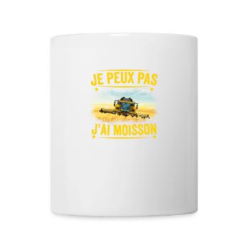 J'peux pas j'ai moisson - Mug blanc - blanc - Devant