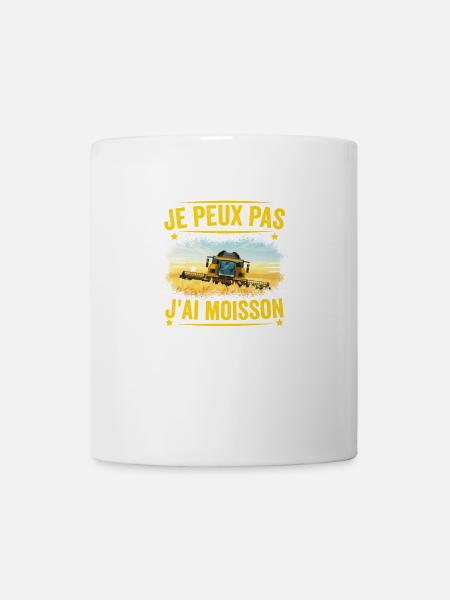 J'peux pas j'ai moisson - Mug blanc - blanc