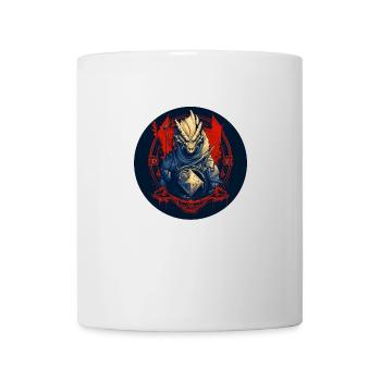 Die Rollenspiel Echse - Tasse - Weiß - Vorne