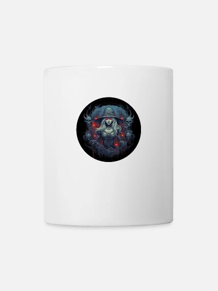 Le nécromancien en jeu de rôle - Mug blanc - blanc