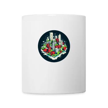 Die Stadt eine architektonische Meisterleistung - Tasse - Weiß - Vorne