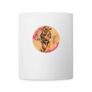 Majestic Animals: Stalking Tiger - Mug - white - Front