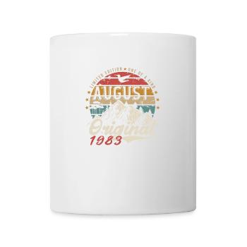August 1983 - Made In August 1983 - Vintage 1983 - Mug - white - Front