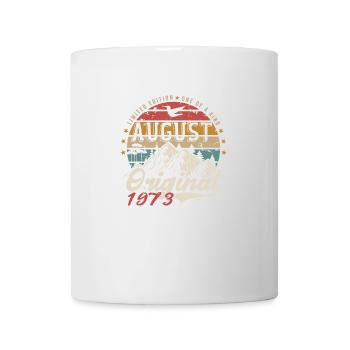 August 1973 - Made In August 1973 - Vintage 1973 - Mug - white - Front