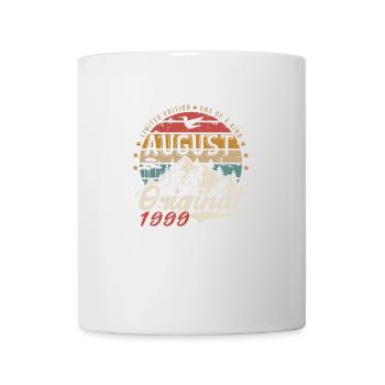 Août 1999 - Fabriqué En Août 1999 - Vintage 1999 - Mug blanc - blanc - Devant