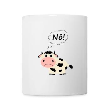 Kuh lustig Spruch - Tasse - Weiß - Vorne